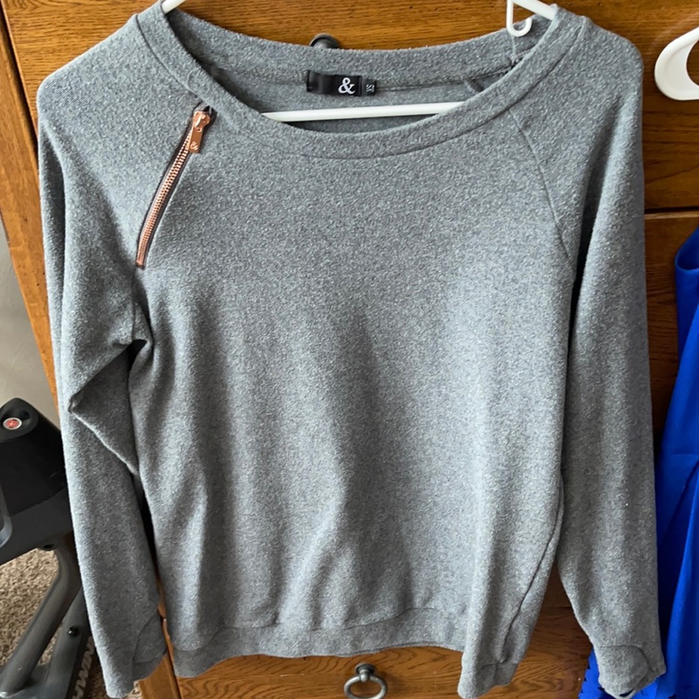 Mindy Mae’s Market Zip sweatshirt